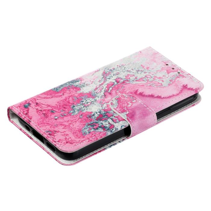 Bild 4, Samsung Galaxy S25 FE Fodral Med Tryck Rosa Marmor