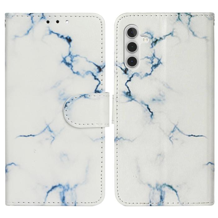 Bild 1, Samsung Galaxy S25 FE Fodral Med Tryck Vit Marmor