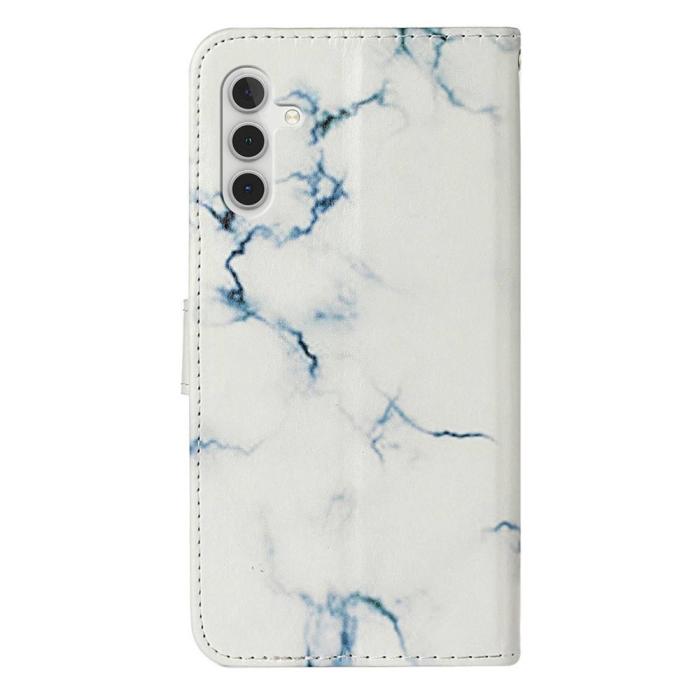 Bild 6, Samsung Galaxy S25 FE Fodral Med Tryck Vit Marmor