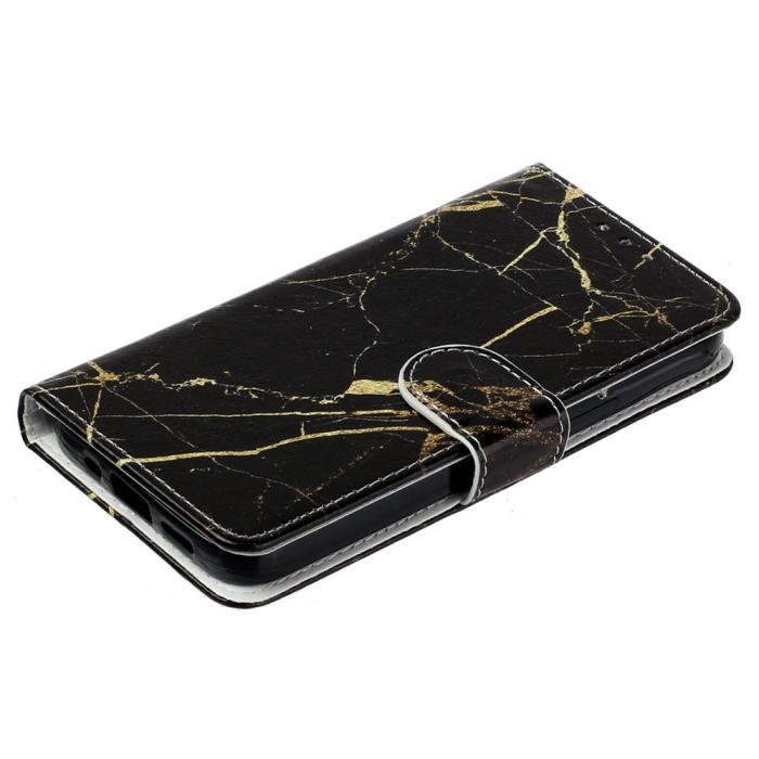 Bild 4, Samsung Galaxy S25 FE Fodral Med Tryck Svart Marmor