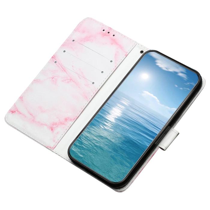 Bild 2, Samsung Galaxy S25 FE Fodral Med Tryck Rosa Marmor