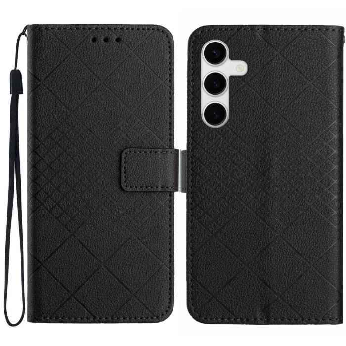 Bild 1, Samsung Galaxy S25 FE Fodral Läder Svart