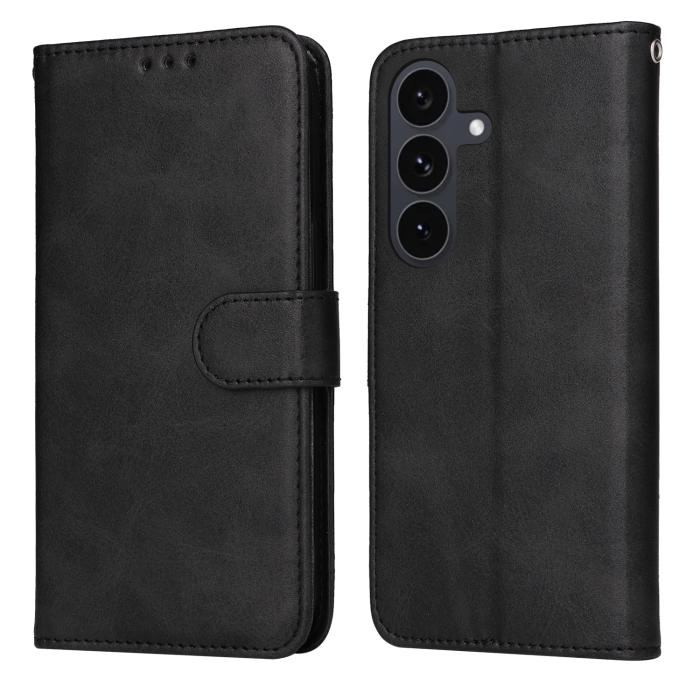 Bild 1, Samsung Galaxy S25 FE Plånboksfodral Läder Svart