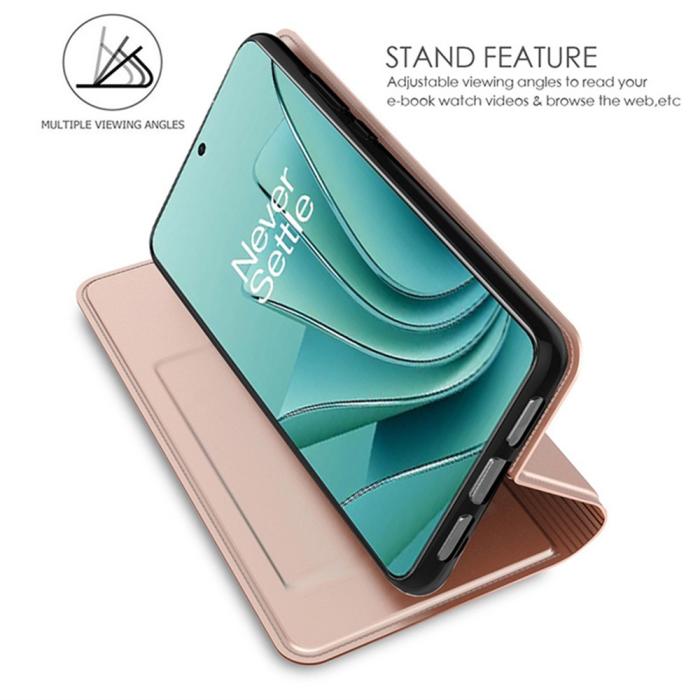 Bild 2, OnePlus Nord 5 5G Fodral Flip Läder Roséguld