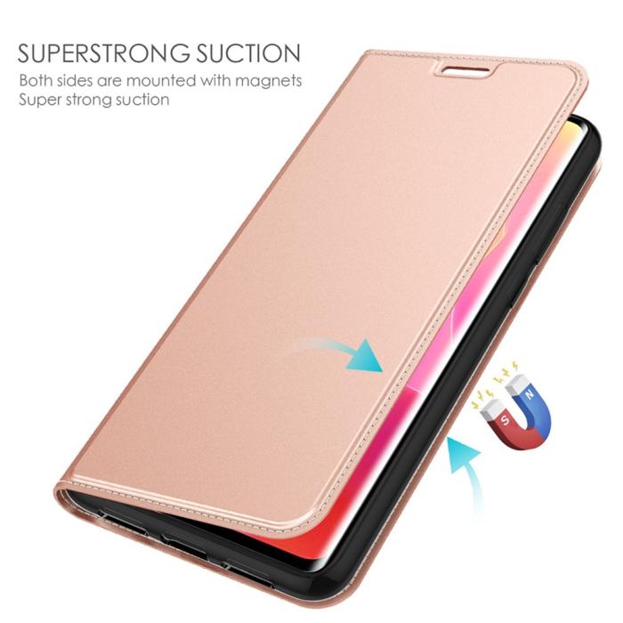 Bild 3, OnePlus Nord 5 5G Fodral Flip Läder Roséguld