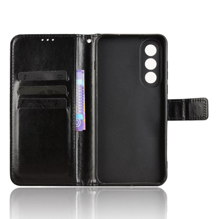 Bild 4, OnePlus Nord 5 5G Fodral Crazy Horse Läder Svart
