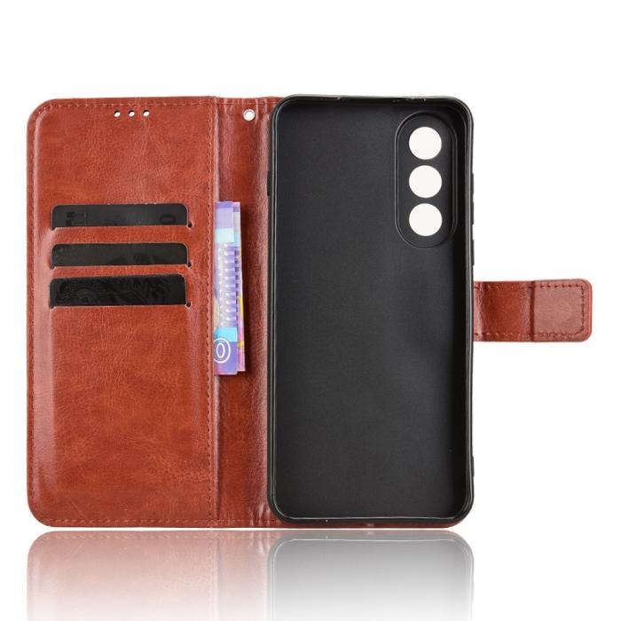 Bild 4, OnePlus Nord 5 5G Fodral Crazy Horse Läder Brun