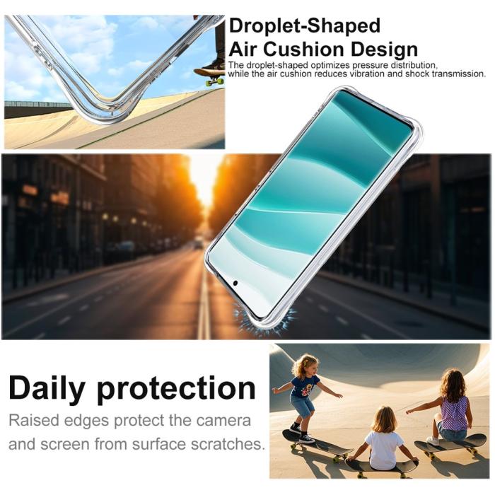 Bild 3, IMAK OnePlus Nord 5 5G Skal Airbag Shockproof TPU Transparent