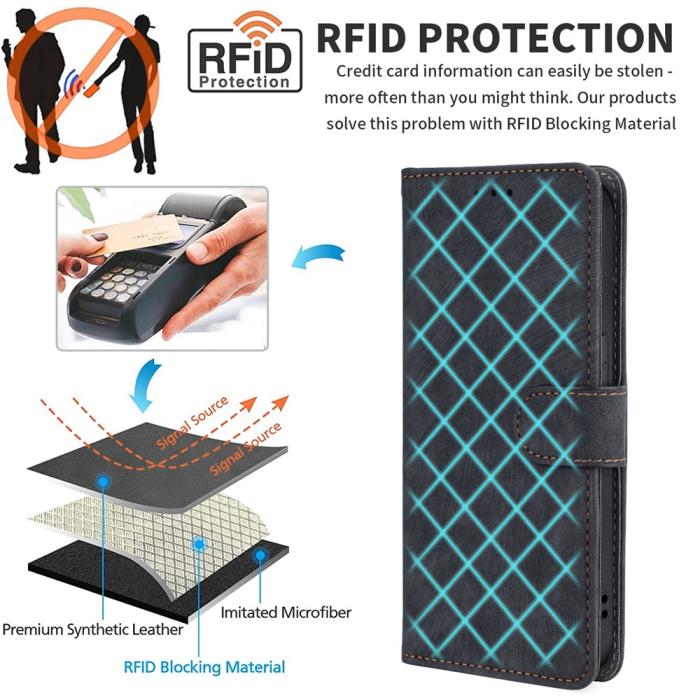 Bild 5, OnePlus Nord 5 5G Fodral RFID Läder Blå