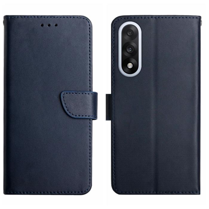 Bild 1, OnePlus Nord 5 5G Fodral Äkta Läder Mörk Blå