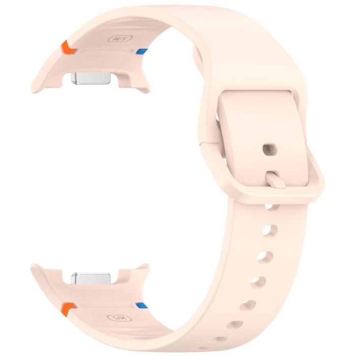 Bild 3, Galaxy Watch 8 46/44/40 mm Klockarmband Silkon Rosa