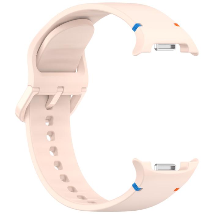 Bild 4, Galaxy Watch 8 46/44/40 mm Klockarmband Silkon Rosa