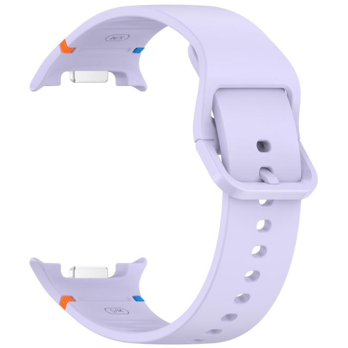 Bild 3, Galaxy Watch 8 46/44/40 mm Klockarmband Silkon Lila