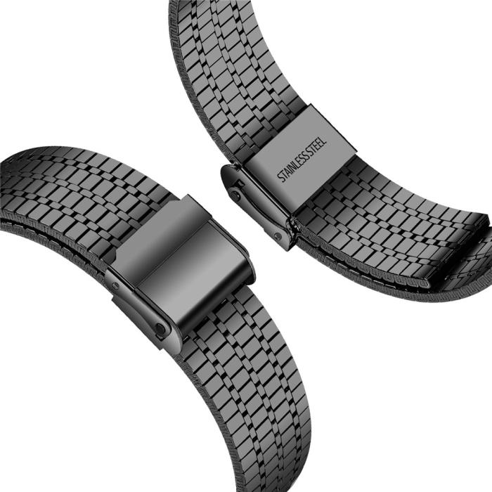 Bild 3, Galaxy Watch 8 46/44/40 mm Armband Rostfritt Stål Svart