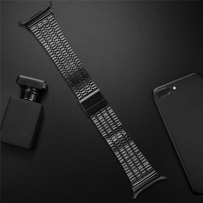 Bild 4, Galaxy Watch 8 46/44/40 mm Armband Rostfritt Stål Svart