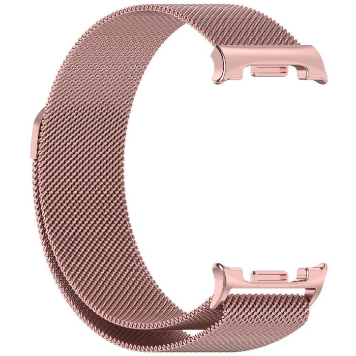 Bild 3, Galaxy Watch 8 46/44/40 mm Armband Milanese Loop Rosa