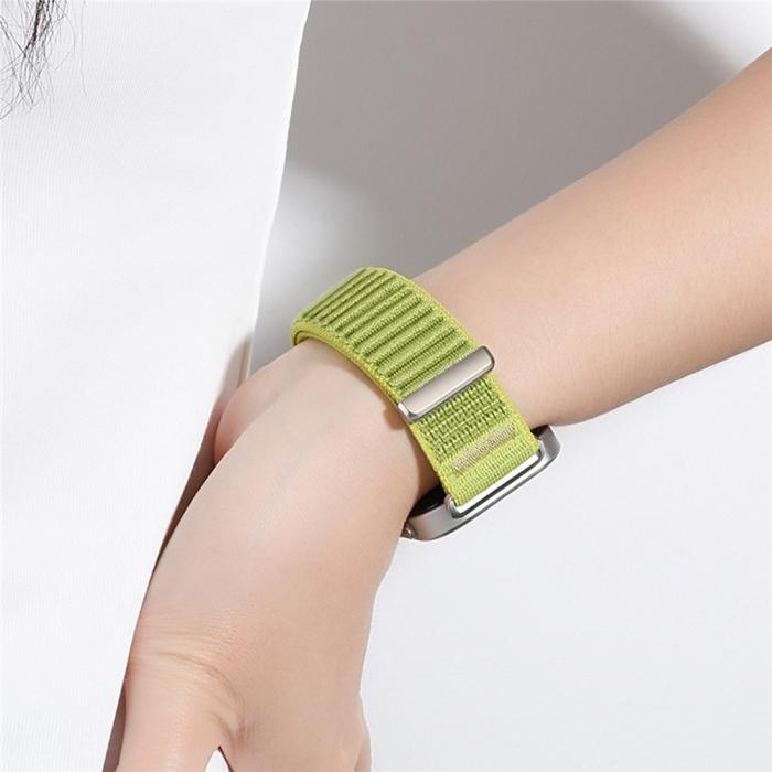 Bild 5, Galaxy Watch 8 46/44/40 mm Armband Nylon Loop Starlight