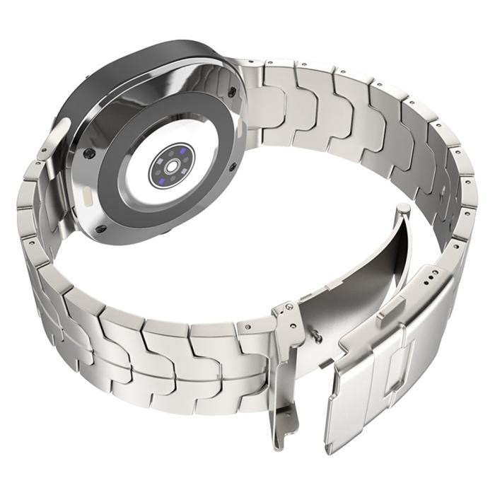 Bild 4, Samsung Galaxy Watch 8 46/44/40 mm Armband Metall Silver