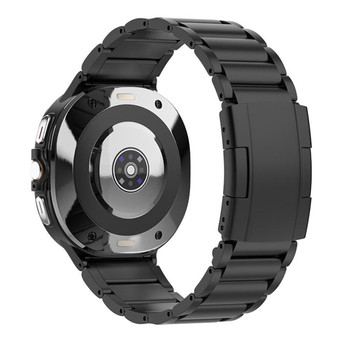 Bild 1, Samsung Galaxy Watch 8 46/44/40 mm Armband Metall Svart