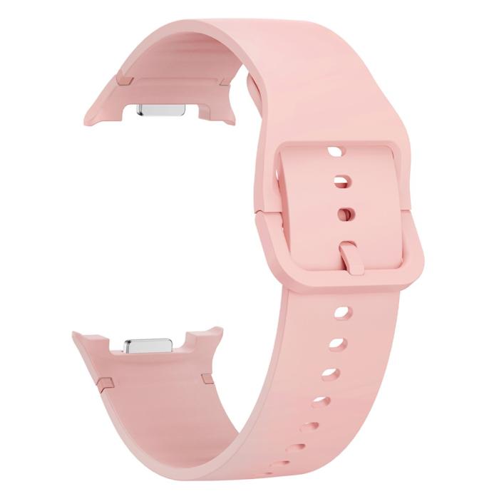 Bild 2, KALEBOL Galaxy Watch 8 46/44/40 mm Armband Silikon Rosa