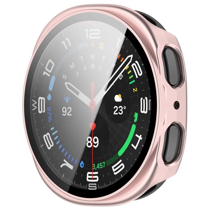 Bild 2, Samsung Galaxy Watch 8 44 mm Skal Med Skärmskydd Rosa