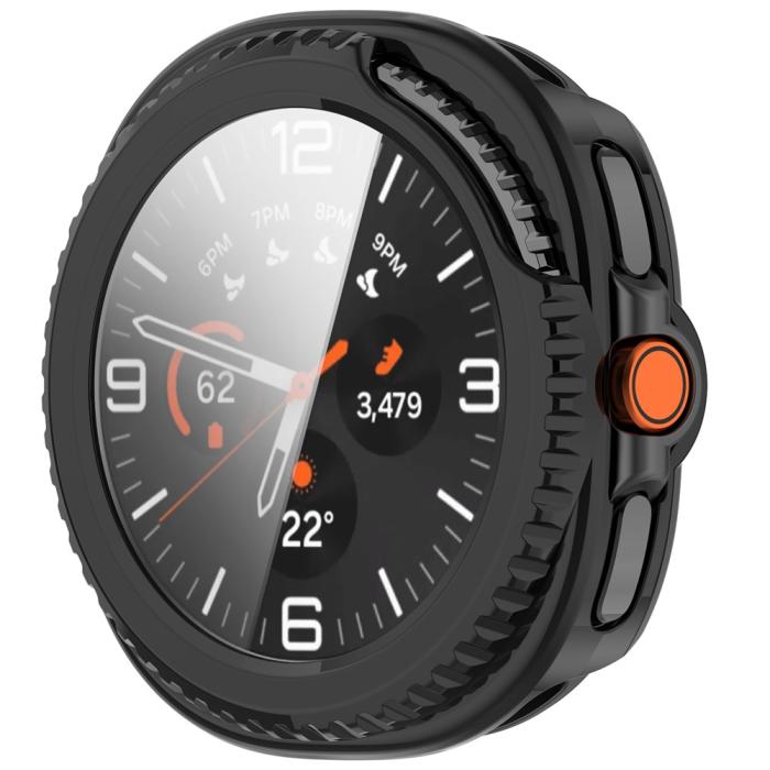 Bild 5, Samsung Galaxy Watch 8 46 mm Skal Med Skärmskydd Svart