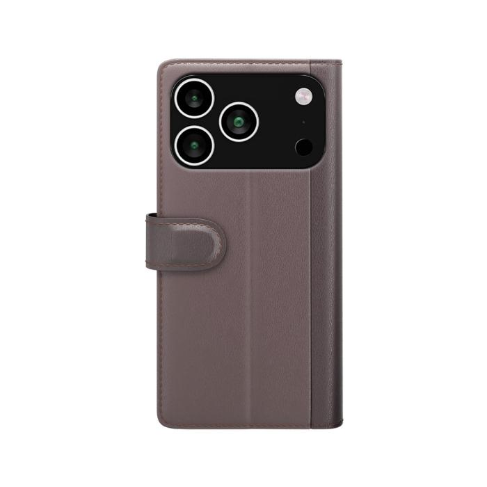 Bild 5, iPhone 17 Pro Fodral Premium Äkta Läder Brun