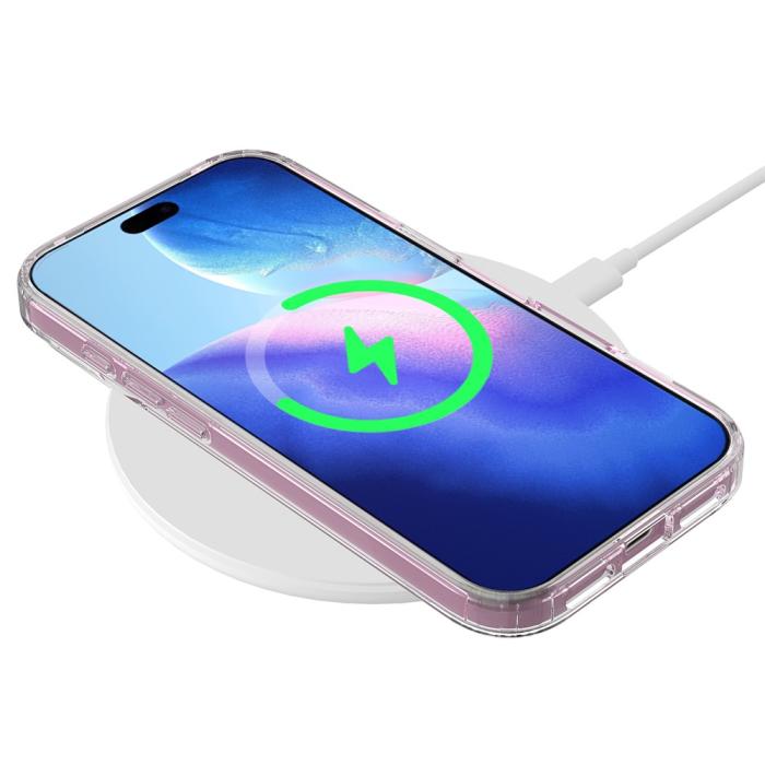 Bild 3, iPhone 17 Pro Skal MagSafe TPU / Akryl Transparent