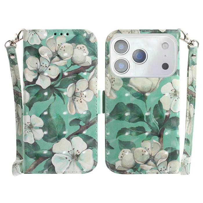 Bild 1, iPhone 17 Pro Fodral Med Tryck Blommor