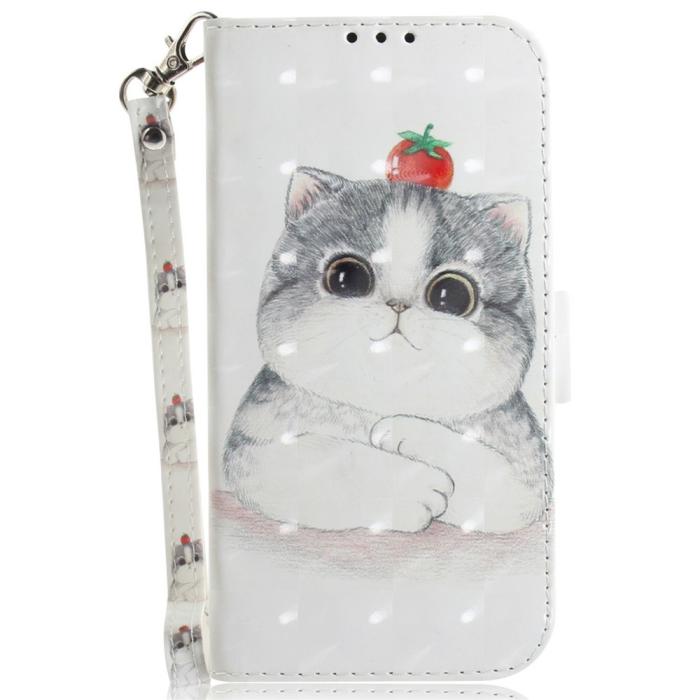 Bild 6, iPhone 17 Pro Fodral Med Tryck Gullig Katt