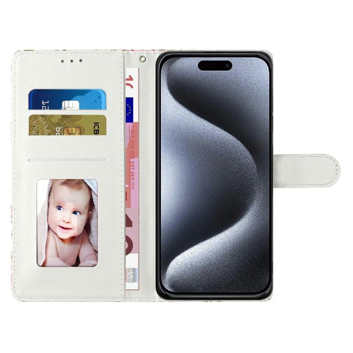 Bild 2, iPhone 17 Pro Fodral Med Tryck Blå Marmor