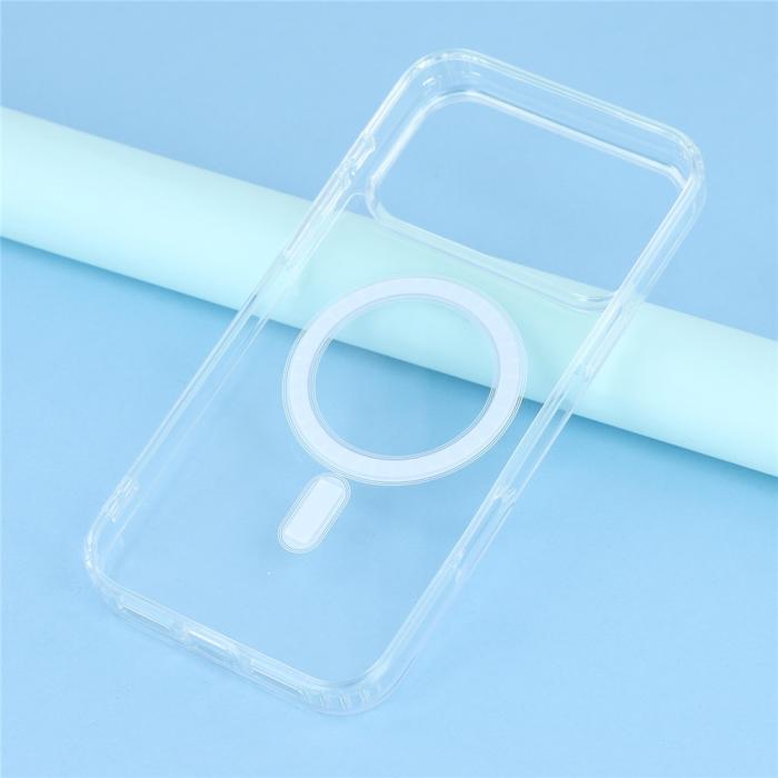 Bild 3, iPhone 17 Pro Skal MagSafe Hybrid Transparent