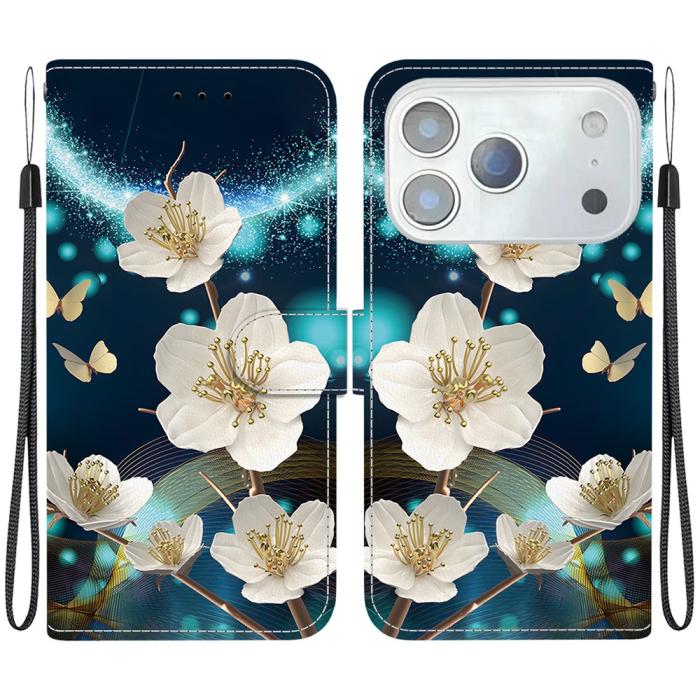 Bild 1, iPhone 17 Pro Fodral Med Tryck Blommor
