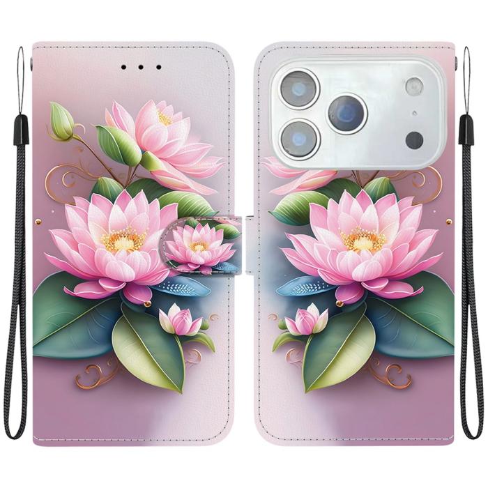 Bild 1, iPhone 17 Pro Fodral Med Tryck Blommor