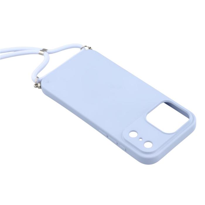Bild 4, iPhone 17 Pro Skal Med Mobilsnöre TPU Lila