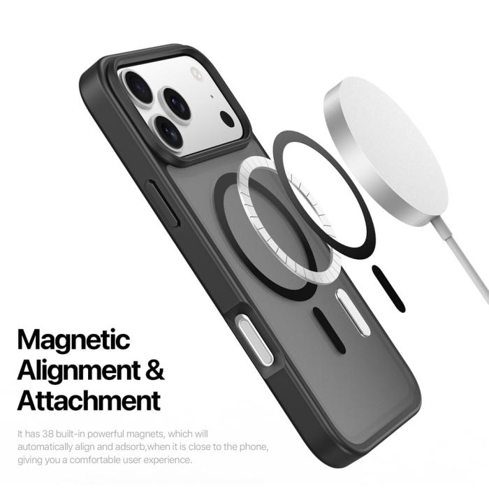 Bild 6, DUX DUCIS iPhone 17 Pro Skal MagSafe Yind Series Svart