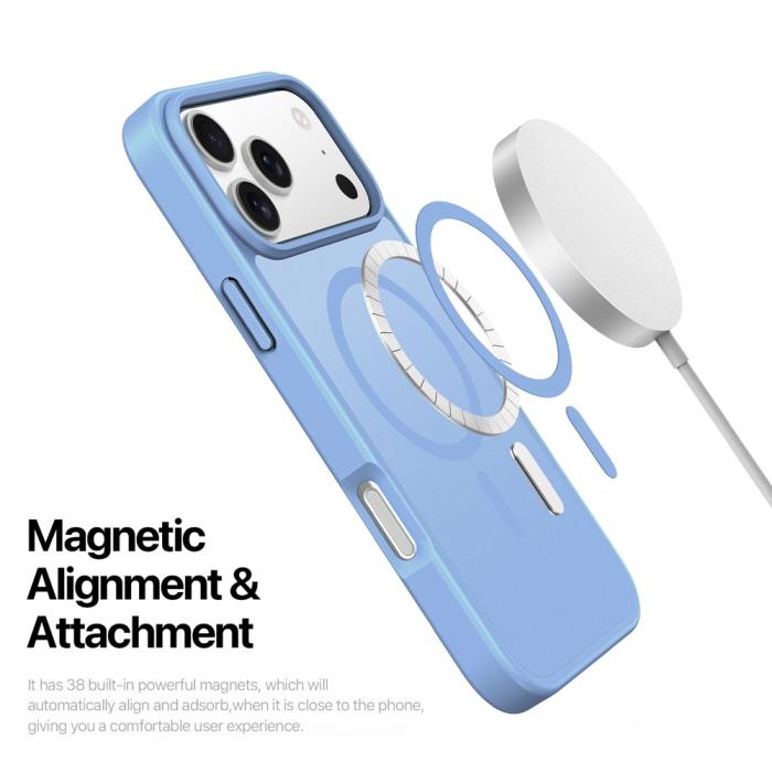 Bild 6, DUX DUCIS iPhone 17 Pro Skal MagSafe Yind Series Blå