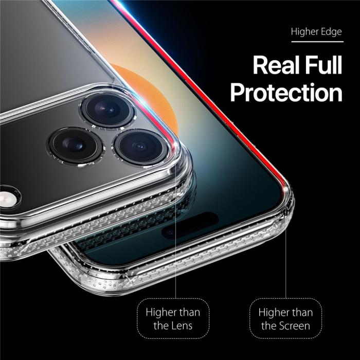 Bild 4, DUX DUCIS iPhone 17 Pro Skal Hybrid Clin Series Transparent