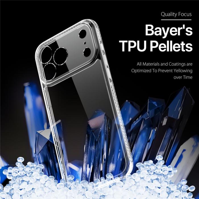 Bild 6, DUX DUCIS iPhone 17 Pro Skal Hybrid Clin Series Transparent