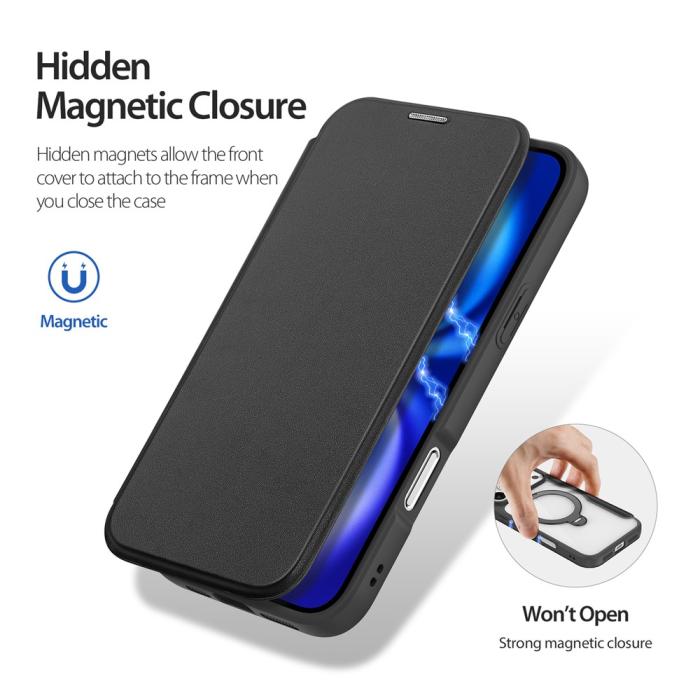 Bild 6, DUX DUCIS iPhone 17 Pro Fodral MagSafe Kickstand Skin X Pro