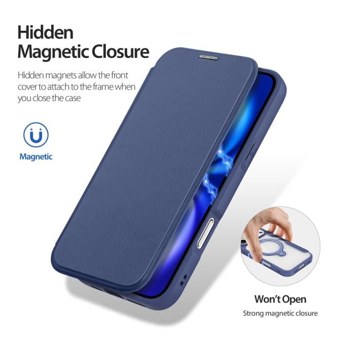 Bild 6, DUX DUCIS iPhone 17 Pro Fodral MagSafe Kickstand Skin X Pro
