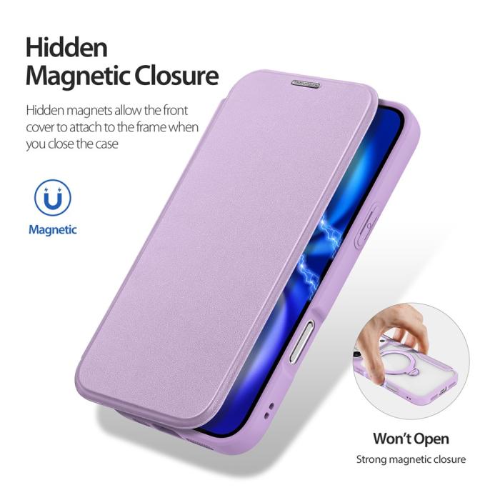 Bild 6, DUX DUCIS iPhone 17 Pro Fodral MagSafe Kickstand Skin X Pro