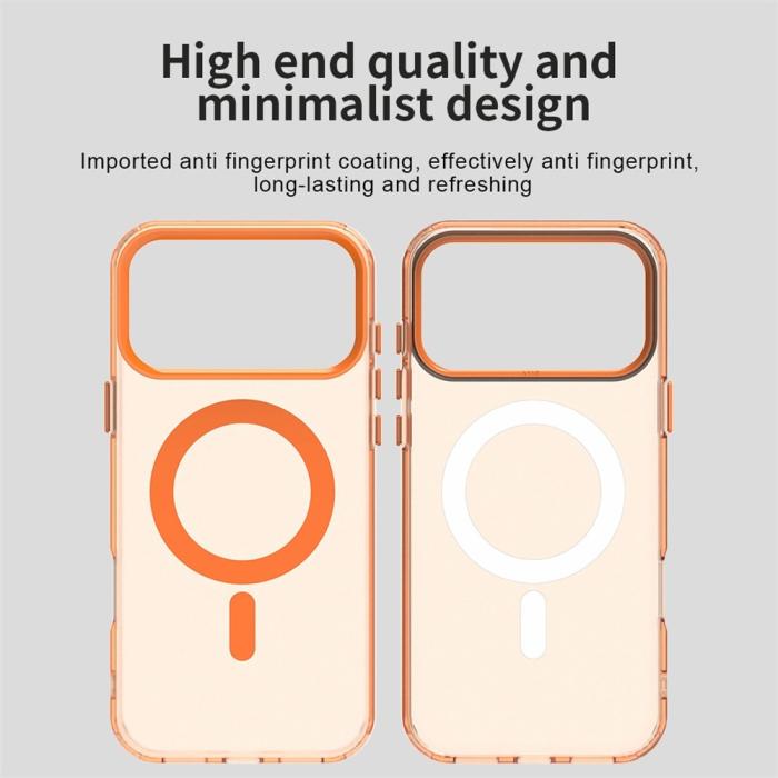Bild 5, iPhone 17 Pro Skal MagSafe Hybrid Orange