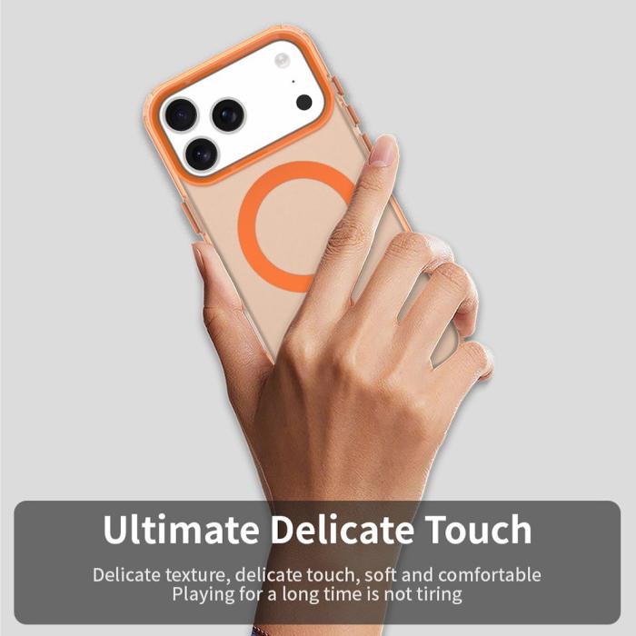 Bild 6, iPhone 17 Pro Skal MagSafe Hybrid Orange