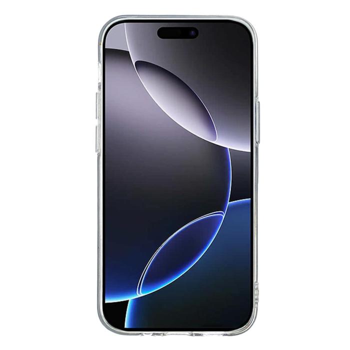 Bild 2, iPhone 17 Pro Skal TPU Marmor Vit