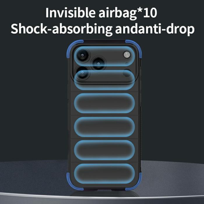 Bild 4, iPhone 17 Pro Skal Magic Shield Vinröd