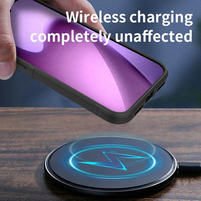 Bild 5, iPhone 17 Pro Skal Magic Shield Vinröd
