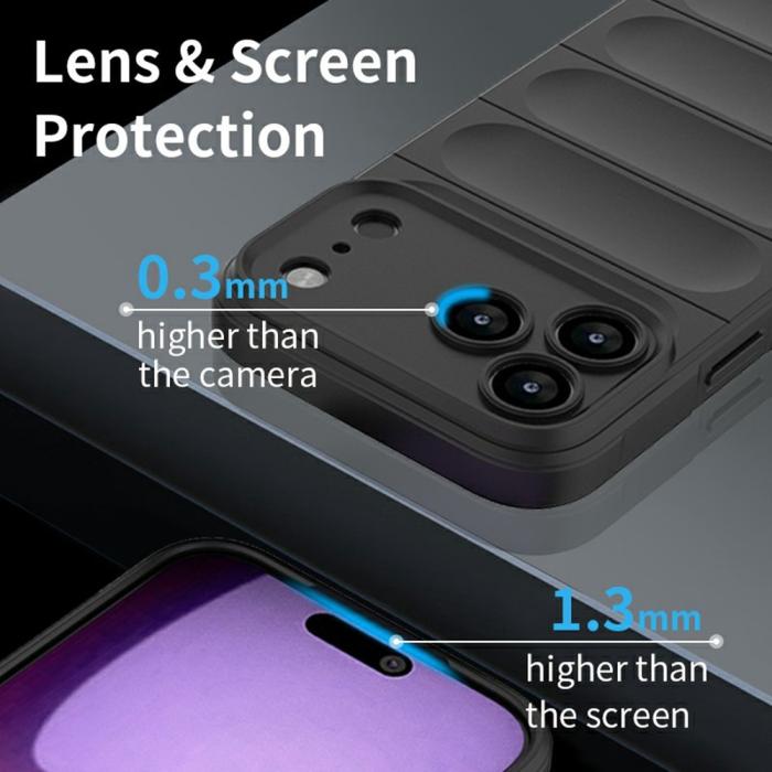 Bild 6, iPhone 17 Pro Skal Magic Shield Svart