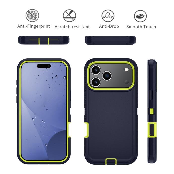 Bild 5, iPhone 17 Pro Skal Extreme Shockproof Hybrid Blå