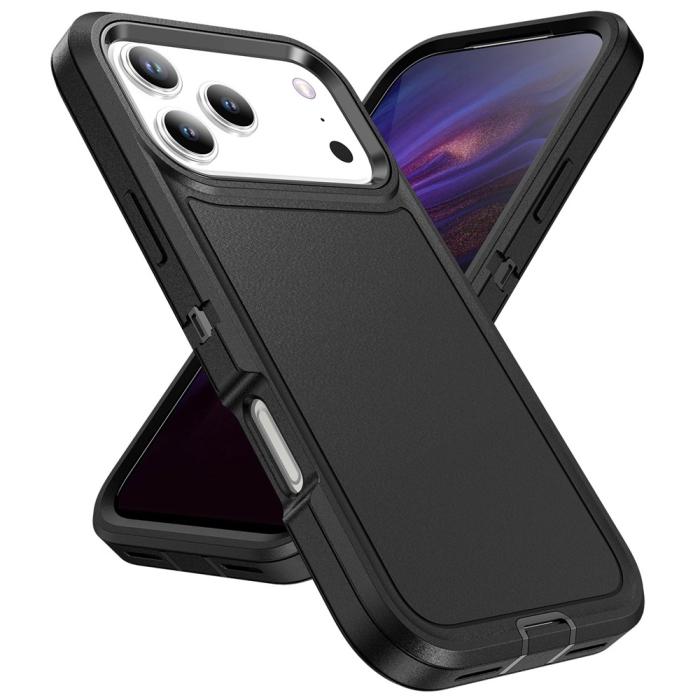 Bild 2, iPhone 17 Pro Skal Extreme Shockproof Hybrid Svart